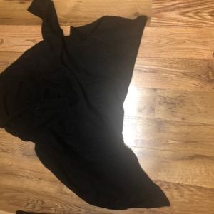 Black cardigan shrug